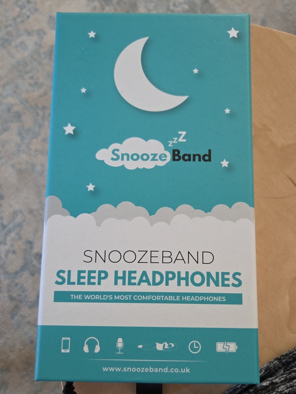 Snoozeband Sleep Headphones - Wireless Sleep Headband, NWOT